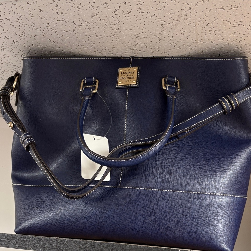 Dooney & Bourke Deep Blue Tote Bag-NWT